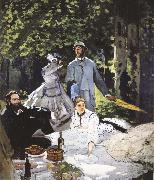 Claude Monet Luncheon on the Grass USA oil painting artist